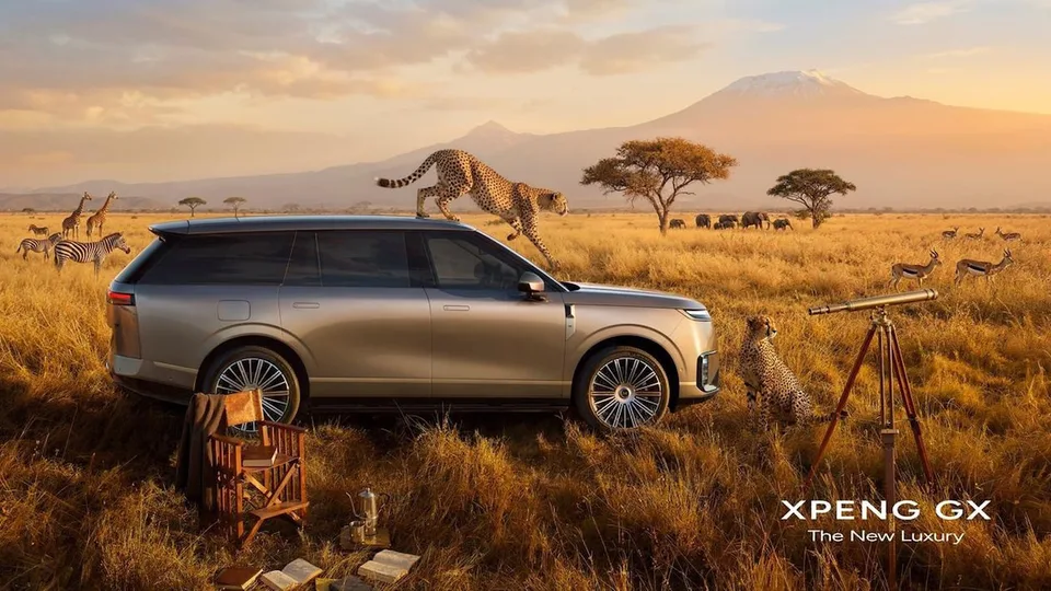 Xpeng GX: SUV elettrico a sei posti ispirato a Range Rover