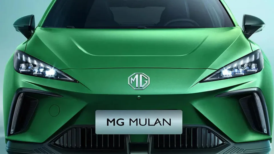 MG MG4 Verde Anteriore