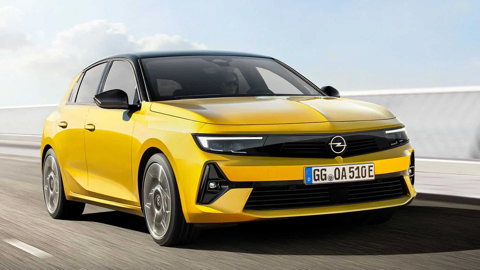 Opel Astra-e Anteriore