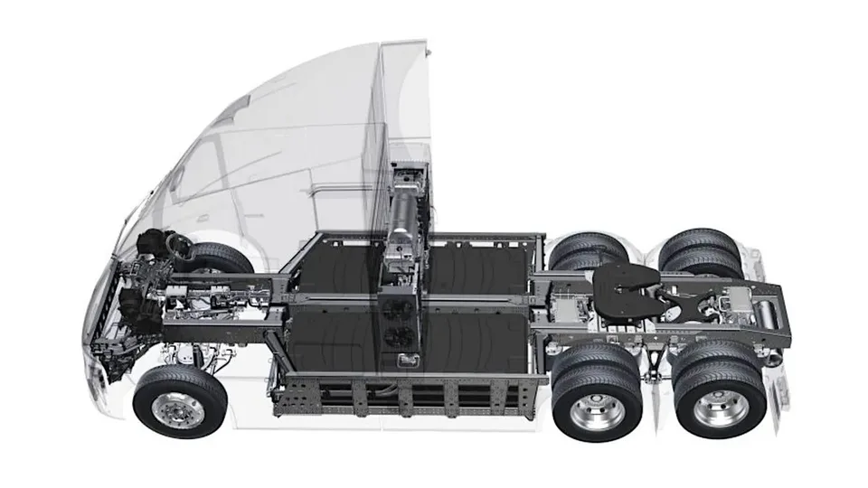 Windrose pubblica i CAD del camion elettrico E700