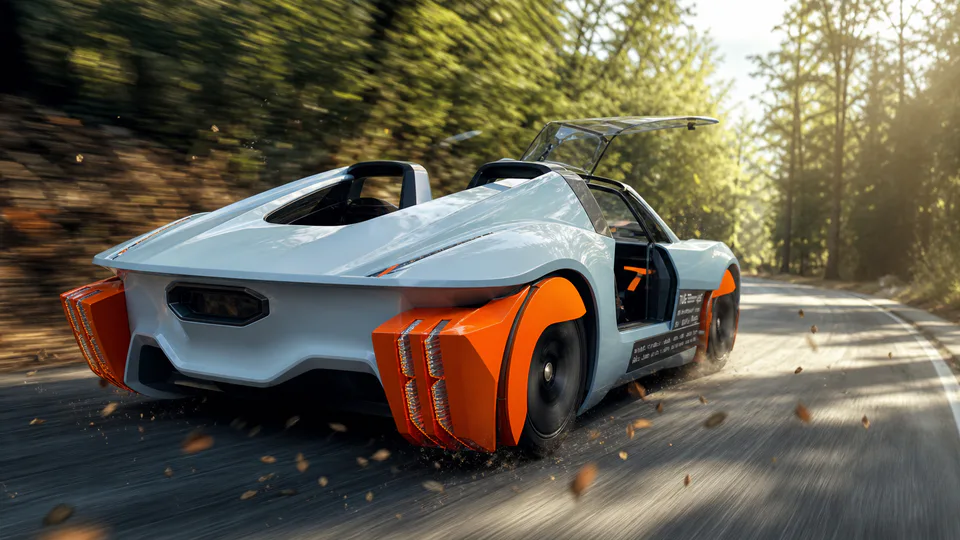 VENTRA, concept car elettrica progettata per catturare il particolato generato da freni e pneumatici