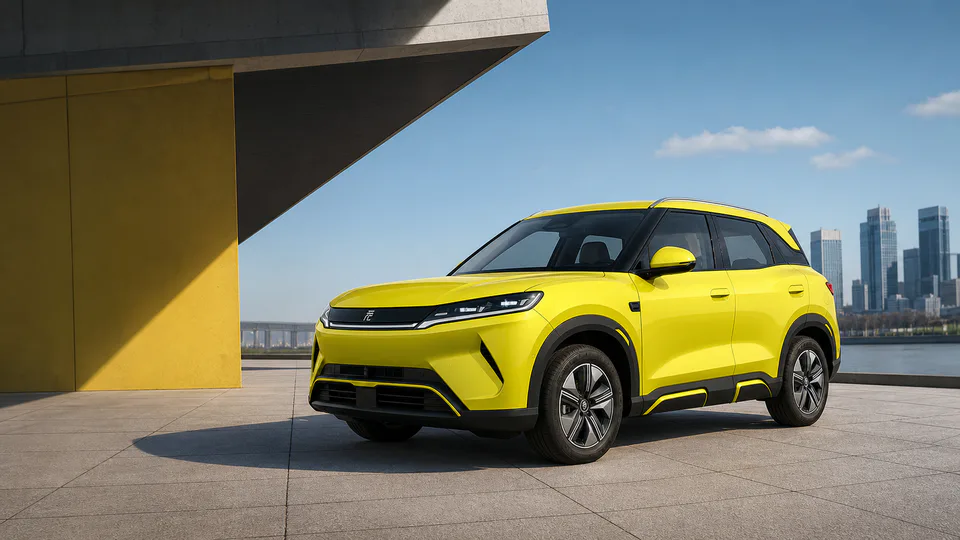 BYD Yuan Up 2027, crossover elettrico venduto nei mercati esteri con il nome Atto 2