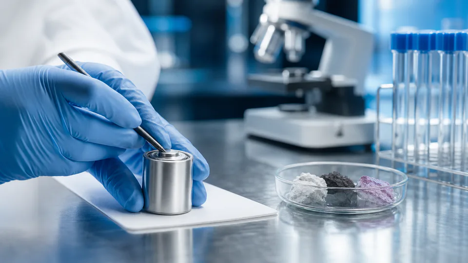Analisi della batteria Donut Lab con tracce dichiarate di litio e sodio