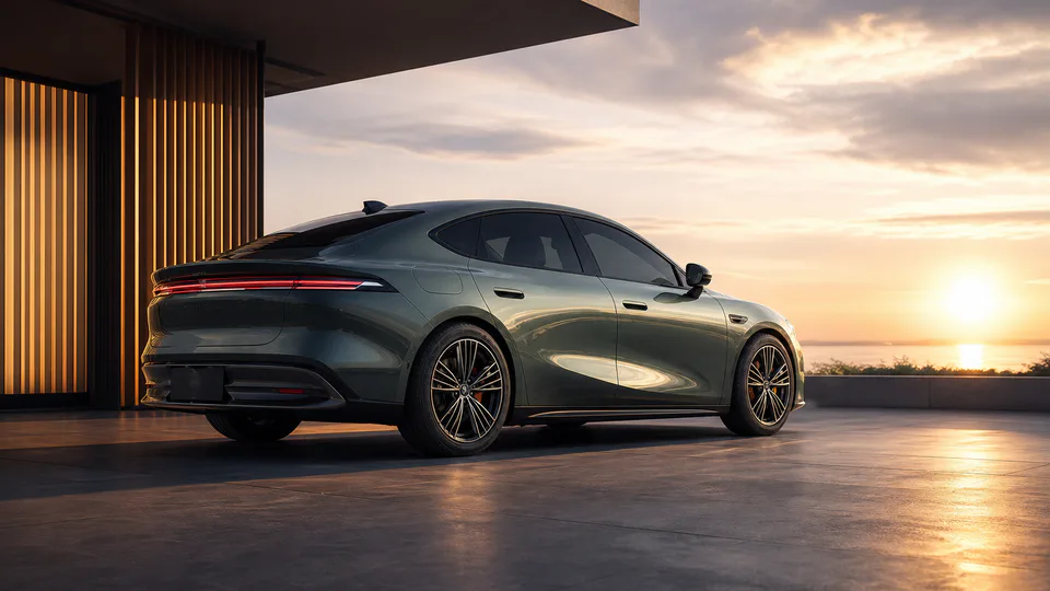 La Geely Galaxy TT, berlina elettrica cinese con architettura a 800 V e ricarica 6C