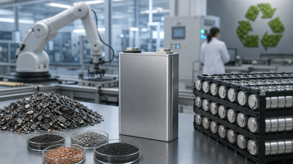 Il progetto Porsche e Cylib per produrre nuove celle con materiali recuperati da batterie esauste
