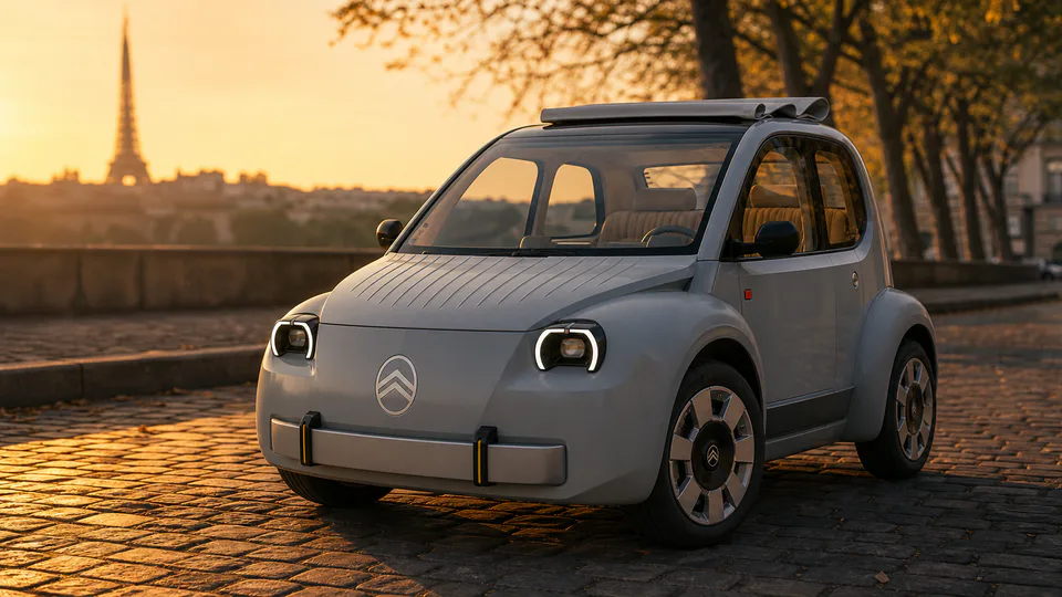 La concept elettrica Citroën ispirata alla 2 CV attesa al Salone di Parigi 2026
