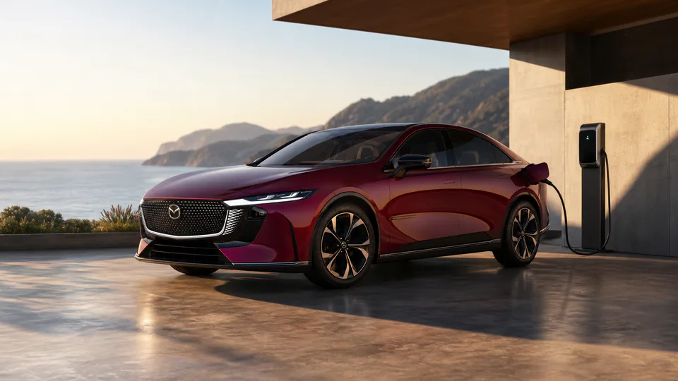 Mazda6e Model Year 2027 con batteria LFP da 78 kWh e autonomia dichiarata di 560 km WLTP