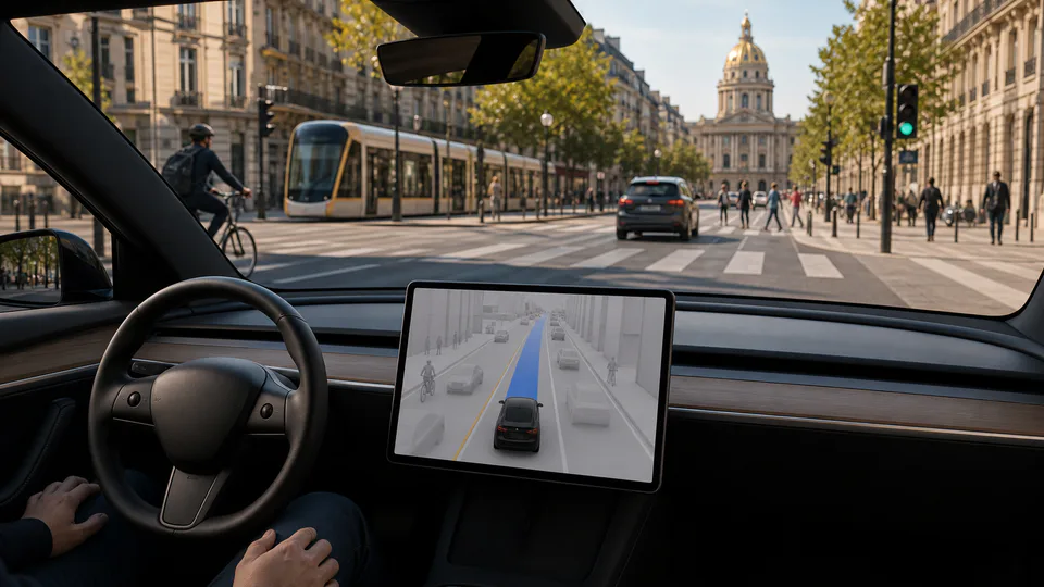 Tesla FSD al centro di un test sul rispetto dei limiti di velocità nelle strade di Bruxelles