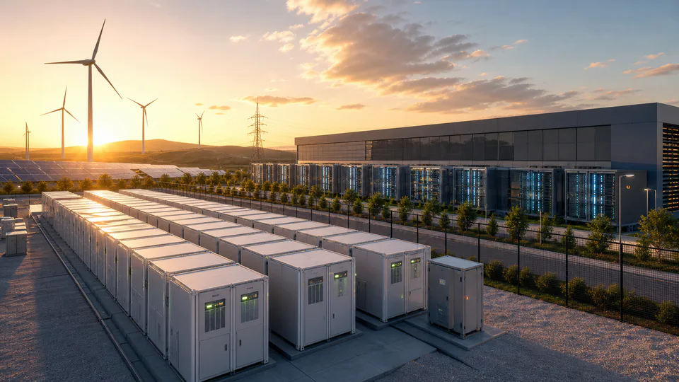 Batterie e generazione rinnovabile per l’alimentazione oraria dei data center in Spagna
