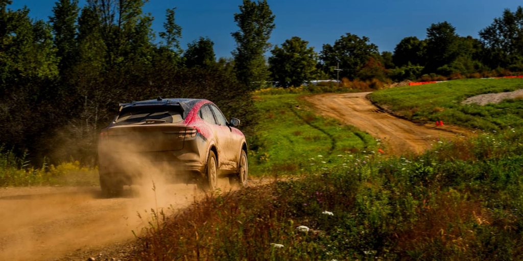 Ford ha un percorso segreto per mettere a punto la nuova Mustang Mach-E Rally | Elettronauti.it