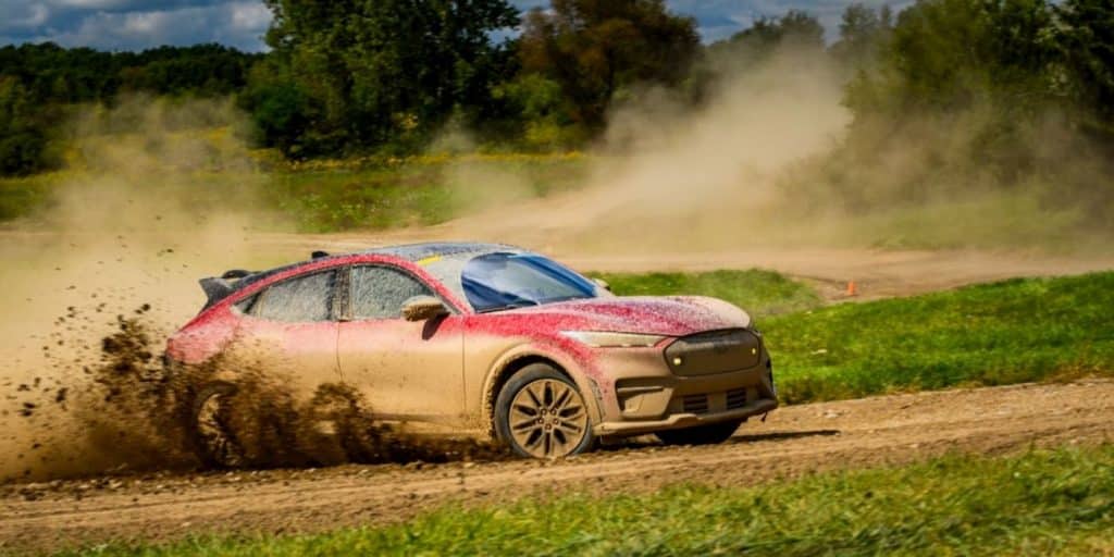 Ford ha un percorso segreto per mettere a punto la nuova Mustang Mach-E Rally | Elettronauti.it