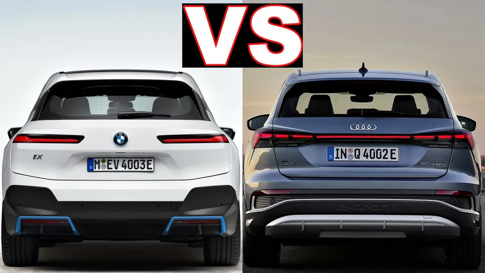 BMW iX xDrive50 vs Audi SQ8 e-tron