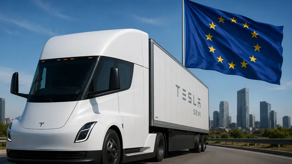 tesla semi render anteriore